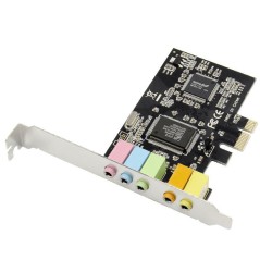 MicroConnect 51 Channels PCIe Sound Card - High-Quality Audio Enhancement (MC-CMI6CH-PCIE)